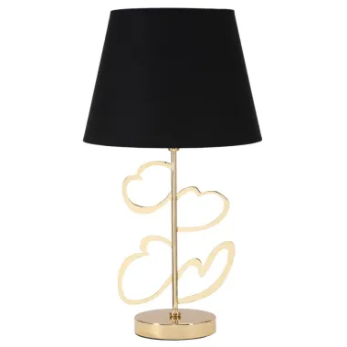LAMPA STOŁOWA GLAM HEARTS 30X54,5 cm